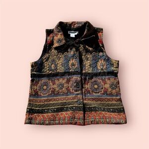 Vintage Tapestry Vest